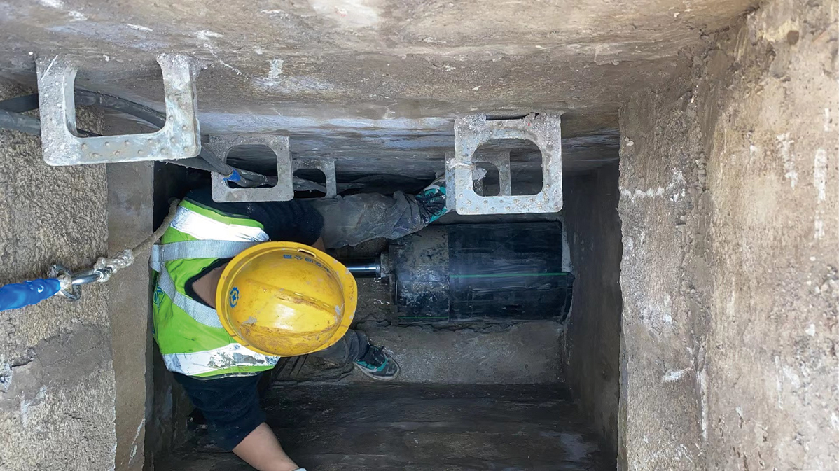 布尔津HDPE短管内衬法